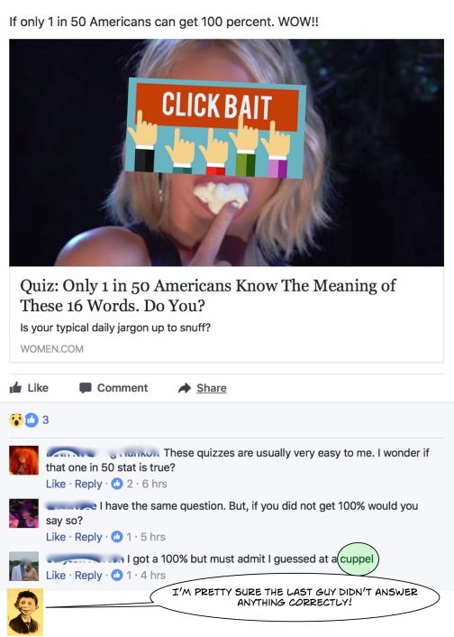 clickbait test