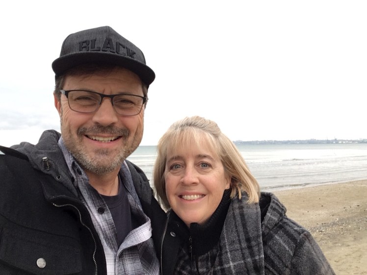 Eric&amp;BethAtBeachInOdessa